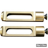 AX - SELECTEURS ACCUTRONIX - LAITON/BRASS - KNURLED / SLOTTED