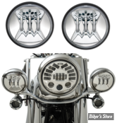 4" 1/2 - OPTIQUE LED - J.W SPEAKER - LED - LED Fog Lights – Model 6045 - CHROME - 0551593