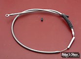 CABLE D'EMBRAYAGE POUR BIGTWIN 06UP 6 SPEEDS - LONGUEUR : 165.00 CM - OEM 00000-00 - BARNETT - INOX