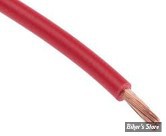 FIL ELECTRIQUE 0.75MM /  COULEUR : ROUGE - LE METRE