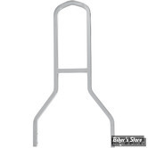MONTANT DE SISSY BAR - LARGEUR : 7"1/2 / 19.00 CM - DRAG SPECIALTIES - SQUARE TALL - 7 1/2" - CHROME