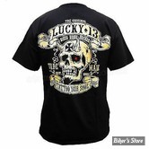 TEE-SHIRT - LUCKY 13 - BOOZE, BIKES AND BROADS - NOIR - TAILLE S