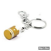 PORTE CLEFS - MCS - PISTON GOLD