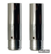 ECLATE N - PIECE N° 45 - TUBES DE FOURCHES CHROMES 41MM EVOLUTION 84/99 - 24 1/4 - MCS - SHOW CHROME