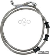 DURITE DE FREIN AVANT - SOFTAIL FLSTN 2008/2013 - LONGUEUR : +2 " (111CM / 43" 3/4) - OEM 42314-08 - INOX - 680219-2