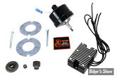 KIT ALTERNATEUR POUR MODELES AVEC GENERATRICE - 12V - ALTERNATOR KIT - SPORTSTER 71/83 - VOLT TECH - NOIR - 32-1671