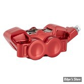ETRIER RADIAL - ENTRE AXES : 100MM - ETRIER AVANT ARLEN NESS - 4-PISTONS - 100MM MONOBLOCK RADIAL BRAKE CALIPER - COTÉ : DROIT - ROUGE - 320-012