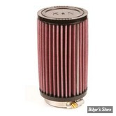 FILTRE A AIR - DIAMÈTRE D'ENTRÉE : Ø 57MM - K&N - RU-0620