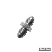 - RACCORD DE CONNECTION : AN3 3/8"-24 > AN3 3/8"-24 - GOODRIDGE - INOX - 815-03C