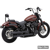 SILENCIEUX COBRA - SOFTAIL MILWAUKEE EIGHT 18UP - COBRA 3 INCH NH / NEIGHBOR HATER SERIES SLIP-ONS - FLHC/S / FLDE - NOIR - 6048B