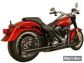 ECHAPPEMENT RUSH - FULL SYSTEM - WRATH 2 EN 1 - SOFTAIL 86/17 - CHICANES 2.25" - NOIR