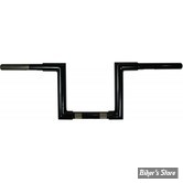 GUIDON Z-BAR STYLE - GUIDON L.A CHOPPERS - OLD SCHOOL - NARROW Z - 8" - NOIR - LA-7307-08B