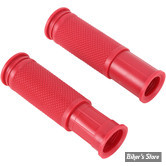 POIGNEES DRIVEN - ALUMINIUM - 7/8" - D3 - CAOUTCHOUC DE REMPLACEMENT UNIQUEMENT - ROUGE