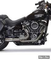 - ECHAPPEMENT - TWO BROTHERS RACING - SOFTAIL M8 FLSB / FLHC - COMP-S 2/1 GEN II - INOX POLI - 005-4970199-PSG