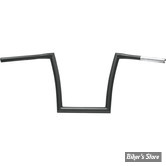 GUIDON Z-BAR STYLE - GUIDON TODDS CYCLES - STRIP - 32MM - 14" - NOIR SATIN