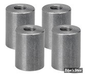 ENTRETOISE CYLINDRIQUE - FILETAGE 3/8"-16 - DIAMÈTRE EXT : 19,05MM - LONGUEUR  : 25,40MM - ACIER - 001368 - LES 4 PIÈCES