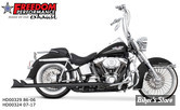 - ECHAPPEMENT FREEDOM PERFORMANCE TRUE DUAL - SHARKTAIL - 36" - SOFTAIL 07/17 - NOIR - HD00324