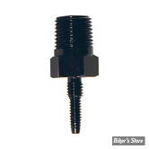 RACCORD GOODRIDGE SNIPER II - MALE - DIAMETRE DE FILETAGE : 1/8 NPT - ORIENTATION : DROIT - COULEUR : NOIR