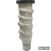 CHICANE DE REMPLACEMENT - BASSANI - BAFFLE QUIET 12.25" X 2.25" - SHORT MEGAPHONE MUFFLERS -  LA PIÈCE - B22122MSQ