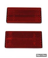 ECLATE O - PIECE N° 04 - JEU DE REFLECTEURS - SPORTSTER 90/00 - OEM 59259-90 - ROUGE