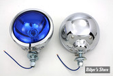 KIT PHARES ADDITIONNELS - OEM 68652-64 - OPTIQUE SCELLE - BLUE PURSUIT SPOTLAMP SET - V/TWIN - OPTIQUE BLEU - LA PAIRE