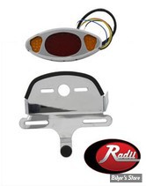 FEU ARRIERE FATBOB - OEM 00000-00 - FXDWG 00/05 - CATEYE LED - V-TWIN