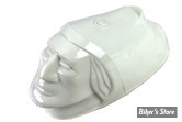 FEU DE GARDE BOUE AV - OEM 00000-00 - CHIEF 47/53 - Replica Indian Face Front Fender Lamp : CABOCHON OPTIONNEL - BLANC