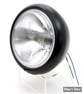 ECLATE K - PIECE N° 21 - PHARE 7" - 12 VOLTS - OEM 67701-49 - OPTIQUE STANDARD - NOIR