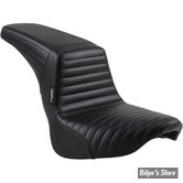 - SELLE DUO - SOFTAIL FXLR / FXLRS / FLSB - LE PERA - KICKFLIP - PLEATED - AVEC BIKER GEL - LGYR-590PT