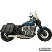 - ECHAPPEMENT - BASSANI - INDIAN CHIEF 22 UP - SUPERBIKE 2-1 ROAD RAGE - INOX - 8H12SS