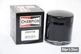 FILTRE A HUILE - EVOLUTION - CHAMPION - 63796-77A ET 63805-80A - NOIR - COF070B
