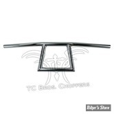 -  Guidon TC. BROS - TC BROS. 1" WINDOW HANDLEBAR - AVEC EMPREINTES - CHROME - 101-0138