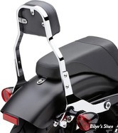 - KIT SISSY BAR DETACHABLE COBRA - SOFTAIL FLSTF 07/17 / FXST 06/09  - DETACHABLE BACKREST KITS - 11" - PROFILÉ CARRÉ - CHROME - 602-2022