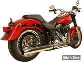 ECHAPPEMENT RUSH - FULL SYSTEM - WRATH 2 EN 1 - SOFTAIL 86/17 - CHICANES 2.50" - CHROME