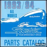 CATALOGUE DE PIECES DETACHEES - SPORTSTER 1993/1994 - OEM 99451-94 - Parts Book