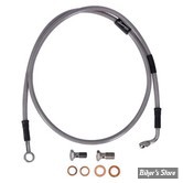 - DURITE DE FREIN AVANT - SOFTAIL FXSTSB 95/97 - LONGUEUR : +000 - 1 DISQUE - OEM 45115-95 - GOODRIDGE - INOX - HD0050-1FC-CL