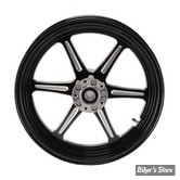 18 x 5.50 - ROUE ULTIMA ALUMINIUM - ARRIÈRE - APPLICATION CUSTOM AXE 1" - REVOLVER - D-F - REVOLVER REAR Wheel  - BLACK CUT - 37-936