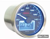 -  KOSO Ø 55MM  COMPTEUR DE VITESSE KOSO - D55 GP STYLE 55MM ELECTRONIC SPEEDOMETER - CHROME / NOIR - BB551B35