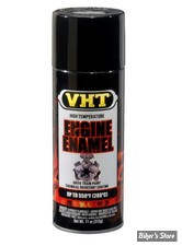 PEINTURE MOTEURS ET CARTERS - VHT - NOIR BRILLANT - SP124