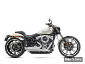 - ECHAPPEMENT - FREEDOM PERFORMANCE - SOFTAIL M8 - DECLARATION TURN OUT - CHROME / EMBOUTS  : CHROME - 
