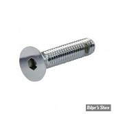 VIS TETE FRAISEE 3/8"-16 X 38.00MM / 1 1/2" - ALLEN - CHROME - LA PIECE