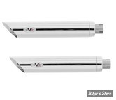   SILENCIEUX - V-PERFORMANCE - SOFTAIL M8 FXST 2020UP - SLASH CUT - CHROME -  AHAR0250040