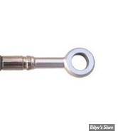 BANJO TRW Varioflex - DIAMETRE : 3/8" / 10mm - ORIENTATION :  PLAT / 0° - FINITION : INOX