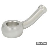 BANJO TRW Varioflex - DIAMETRE : 3/8" / 10mm - ORIENTATION : COURBE 20° VERS LE BAS / 20° A DROITE - FINITION : ARGENT - MV10B40A