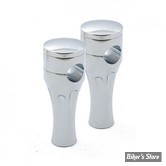 RISERS -  HAUTEUR : 76 MM / 3" - ZODIAC / TALON - Aluminium 6061-T6 - CHROME