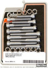 ECLATE I - PIECE N° 18 - VISSERIE DE CARTER DE DISTRIBUTION - SPORTSTER 86/03 - OEM 1797R / 3479 / 3480 / 3482 - COLONY - ALLEN / CHROME - 9751-11 