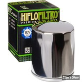 - FILTRE A HUILE - TWIN CAM 99UP / M8 17UP - HIFLOFILTRO - OEM 63798-99A - CHROME - HF171C