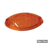 CABOCHON DE CLIGNO CATEYE - COULEUR : ORANGE - LA PIECE