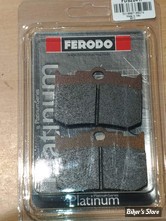 - PLAQUETTES POUR ETRIERS PERFORMANCE MACHINE - 137 X 4 - Ferodo P Compound Platinium Serie - FDB2041P