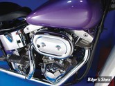 ECLATE M - PIECE N° 01A -  FILTRE A AIR ORIGINAL OVAL - BENDIX - CHROME - V-TWIN